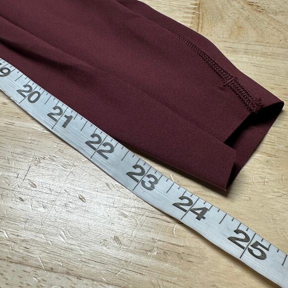 Lululemon Base Pace High-Rise Running Tight 25" Mulled Wine Women's Size 18 EUC - Picture 7 of 7